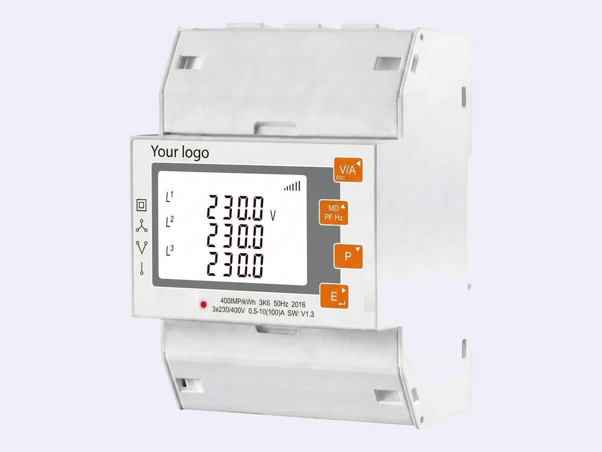 Three phase electricity meter